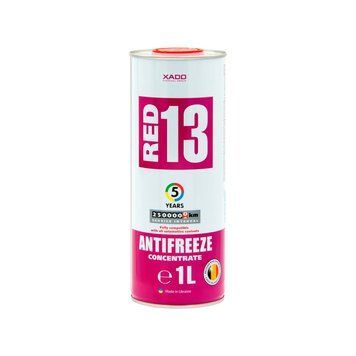 Жидкость охлаждающая XADO Antifreeze Red 13 концентрат 1 л (ХА 50012) 990006 фото