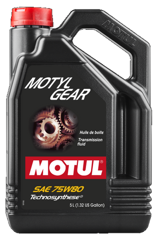 Трансмісійна олива Motul Motylgear 75W80 5L 106466 фото
