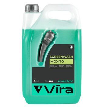 Омивач скла літній VIRA "Мохіто" антимошка 4 л (VI0512) VI0512 фото