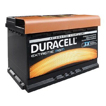 Аккумулятор автомобильный Duracell Extreme AGM Start-Stop DE70AGM 70Ah 720A R+ DE70AGM фото