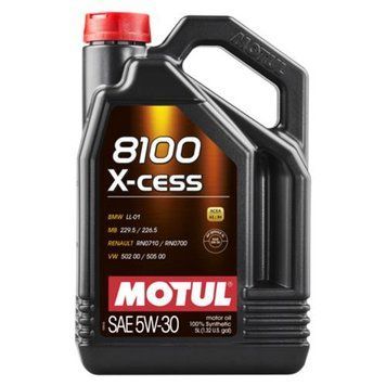 Моторное масло Motul 8100 X-cess 5W30 5 л 108946 фото