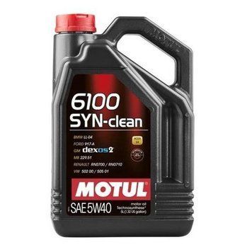Масло моторное Motul 6100 Syn-Clean 5W-40, 5 л 107943 фото