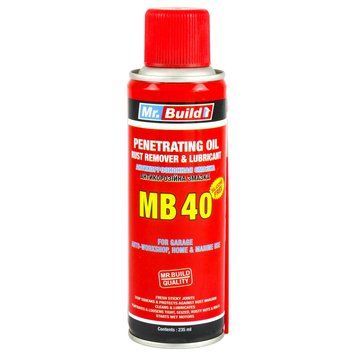 Мастило універсальне Mr. Build MB40 рідке синтетичне прозоре аерозоль 235 мл (MBMB40) MBMB40 фото