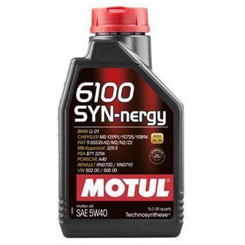 масло моторное Motul 6100 Syn-Nergy 5W-40, 1л. 107975 фото