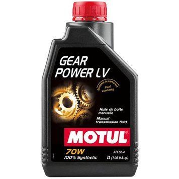 Трансмісійна олива MOTUL GEAR POWER LV 70W 1л 111131 фото