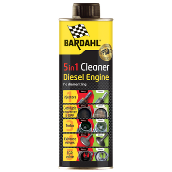Засіб для очищення дизельного двигуна DIESEL 5IN1 CLEANER 0,5 л 9357B 9357B фото