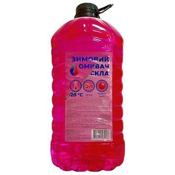 Омивач скла зимовий -20&deg;С з ароматом "Bubble Gum" (5 л) 4820241560578 фото