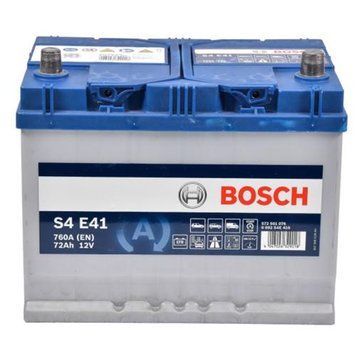 Автомобільний акумулятор Bosch S4 EFB 0092S4E410 72Ah 760A R+ 0092S4E410 фото