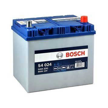 Автомобільний акумулятор Bosch S4 Silver 0092S40240 60Ah 540A R+ 0092S40240 фото
