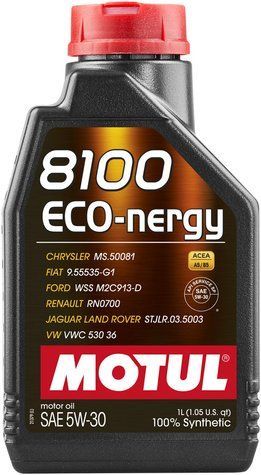 Моторна олива Motul 8100 Eco-nergy 5W30 1 л 102782 фото