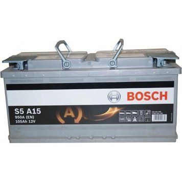 Автомобільний акумулятор Bosch S5 0092S5A150 105Ah 950A R+ 0092S5A150 фото