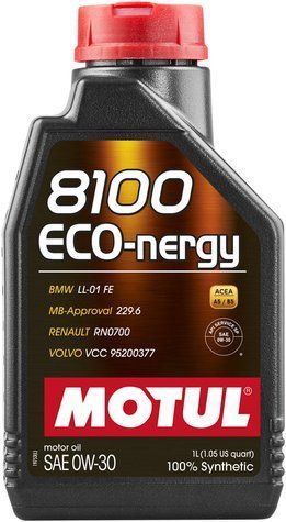 Моторна олива Motul 8100 Eco-nergy 0W30 1 л 102793 фото