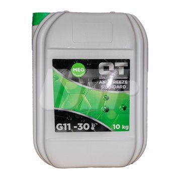 Антифриз QT MEG STANDARD -30 G11 зеленый 10кг QT5523010 фото