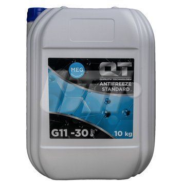 Антифриз QT MEG STANDARD -30 G11 синий 10кг QT5533010 фото