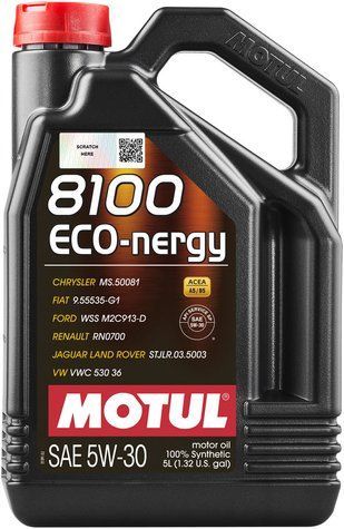 Моторна олива Motul 8100 Eco-nergy 5W30 5 л 102898 фото