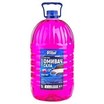 Омыватель стекла VITOL зимний -22&deg;C Bubble gum 5л 62266 фото