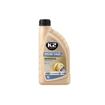 Масло трансмиссионное K2 Mineral Gear Oil GL-5 85W-140 1 л (O5521E) K20997 фото