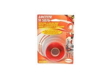 LOCTITE SI 5075, 4,27M Стрічка силіконова ізоляційна і ущільнювальна, самоклеюча -54/+260&deg;C (міцність 48 Н/мм) 1684617 фото