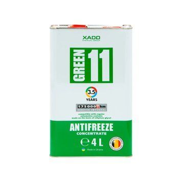Жидкость охлаждающая XADO Antifreeze Green 11 концентрат 4,5 кг (XA 50304_2) 990011 фото
